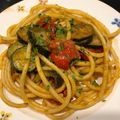 Ms_BURNS's cooksnap of when they made *ズッキーニとアンチョビのトマトパスタ*.