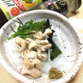 フジぽん's cooksnap of when they made おつまみに！簡単！　オニスラとり皮ポン酢.