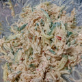 れん月's cooksnap of when they made 切り干し大根の簡単カニカママヨサラダ★.