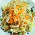 dana_375's cooksnap of when they made 節約副菜ちくわともやしのあっさり炒め.