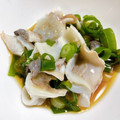 oべべo's cooksnap of when they made 釣り人が作るアオリイカ皮の湯引き.