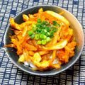 nosso's cooksnap of when they made 簡単で旨！カレーちくわどんぶり★.