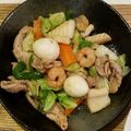 min☆___'s cooksnap of when they made シーフードミックスの簡単中華丼.