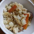 uribou's cooksnap of when they made きつねごはん【学校給食】.