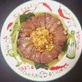 みもざ★'s cooksnap of when they made ◆簡単　ハマチの中華風カルパッチョ◆.