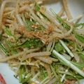 ヨシヨッシー's cooksnap of when they made 超簡単☆水菜ともやしのさっぱりナムル.