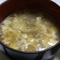 ヨシヨッシー's cooksnap of when they made 椎茸と玉ねぎの玉子スープ(醤油味).