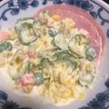 ラクラクダ's cooksnap of when they made 安納芋ポテサラ.