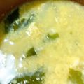 クックHJB3B6☆'s cooksnap of when they made 味覇で作る☆わかめと玉子のスープ☆.