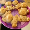 テトトン's cooksnap of when they made HMでシリコン型ケーキ(チョコとジャム).