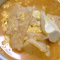 ☆アヤパン☆'s cooksnap of when they made 冷凍ご飯で♡キムチーズリゾット（雑炊？）.