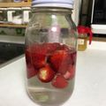 usekko's cooksnap of when they made 自家製酵母液☆いちご酵母液.