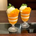 YuriHasu's cooksnap of when they made マンゴーパフェ.