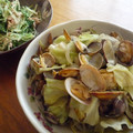 ちょこバナナちゃん's cooksnap of when they made あさりとキャベツで簡単酒蒸し.