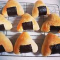 MIZU14's cooksnap of when they made ★おにぎりパン★.