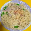 Nandmusic's cooksnap of when they made スナップエンドウの和風春パスタ.