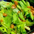 sapnet's cooksnap of when they made 焦がし納豆と春菊のサラダ.