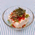 Satoco❋'s cooksnap of when they made 食べるラー油やっこ.