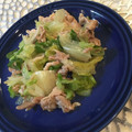 tikariri's cooksnap of when they made 10分で簡単おかず★豚肉とレタスの塩炒め.