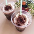 kpえもん♪'s cooksnap of when they made おうちカフェ☆カフェモカ風フラペチーノ.