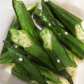 ミレーちゃん's cooksnap of when they made オクラのわさびと白だし漬け.