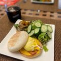yuri☆y's cooksnap of when they made 意外と簡単♪エッグベネディクト♪.