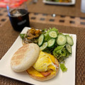 yuri☆y's cooksnap of when they made 意外と簡単♪エッグベネディクト♪.