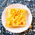 ﾁｲﾁｬﾝﾏﾏ's cooksnap of when they made ぷりぷり旨い♡かまぼこマヨたまトースト.