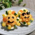 mami＊s's cooksnap of when they made カラフルゆでたまご☆お弁当に♪.