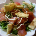 maruru-nn's cooksnap of when they made サクサク美味しい♪油揚げと水菜のサラダ.
