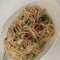 クックS01H68☆'s cooksnap of when they made ランチに！コンビーフとキャベツのパスタ.