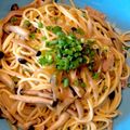 nachua's cooksnap of when they made バター醤油香る！絶品きのこパスタ.