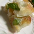 クックB2WR17☆'s cooksnap of when they made エビとアスパラの春巻き焼き.