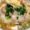 Vöglein's cooksnap of when they made サバ水煮のっけ素麺.