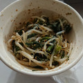 四つ葉のマーク's cooksnap of when they made もやしと小松菜の胡麻酢和え.