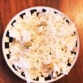mizujo's cooksnap of when they made 基本のえんどう豆ご飯✿.