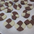 オカメのパイン's cooksnap of when they made アイスボックスクッキー 市松模様❁.