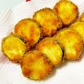 makidala's cooksnap of when they made カリッとトロっとズッキーニのフライ.
