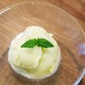 mufuron's cooksnap of when they made 爽やかメロンシャーベット.
