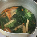 美緒玲＠女子力アップ's cooksnap of when they made 定番の小松菜と薄揚げの炊いたん.
