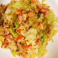 はるmama♩'s cooksnap of when they made 簡単☆レタスと鮭の和風チャーハン.