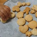 ミクヲ's cooksnap of when they made 卵なし♪強力粉でボリボリ堅いクッキー☆.