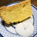 あっぷるてぃー♡'s cooksnap of when they made 紅茶のシフォンケーキ☆練乳生クリーム添え.