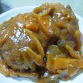 ジョンリークッカー's cooksnap of when they made 味噌がミソ！の煮込みハンバーグ☆.
