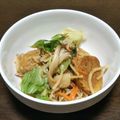 miicco's cooksnap of when they made 焼き長芋とエリンギのジャコサラダ.