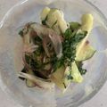 1muYuki's cooksnap of when they made 水茄子の大葉ミョウガの白だし一発浅漬け　.