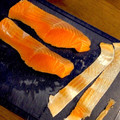 ラムセス３世's cooksnap of when they made 初心者さんも簡単！鮭の皮＆骨取り方法.