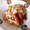 take♪aki♪'s cooksnap of when they made 簡単絶品♪レタスチャーハン.