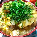 ユーロン's cooksnap of when they made やわらか卵の親子丼。.