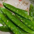 うめきち333's cooksnap of when they made レンジで簡単☆きぬさやナムル。.